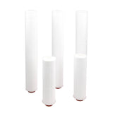Shell-less roll filter cartridge
